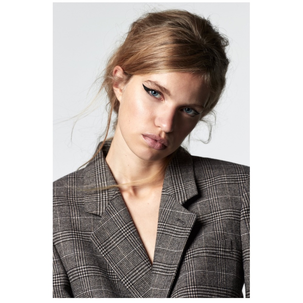 ZARA gray oversized blazer - Picture 4 of 4